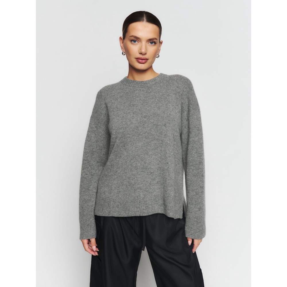 Reformation Wool Sweater - Grey (M)